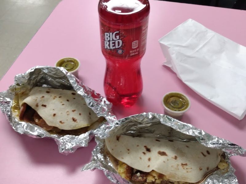 Las Delicias Tacos #1 food